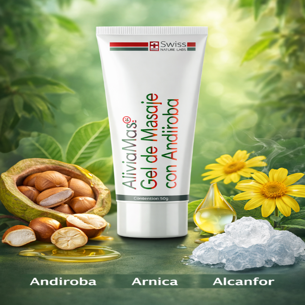 Aliviamax - Gel de Masaje para Dolores Profesional 2x1