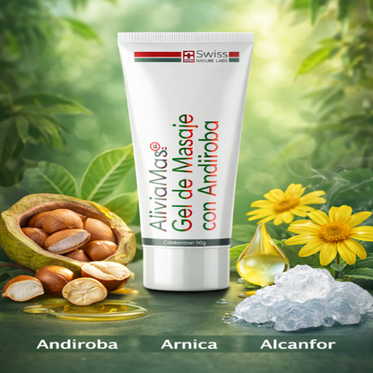 Aliviamax - Gel de Masaje para Dolores Profesional 2x1