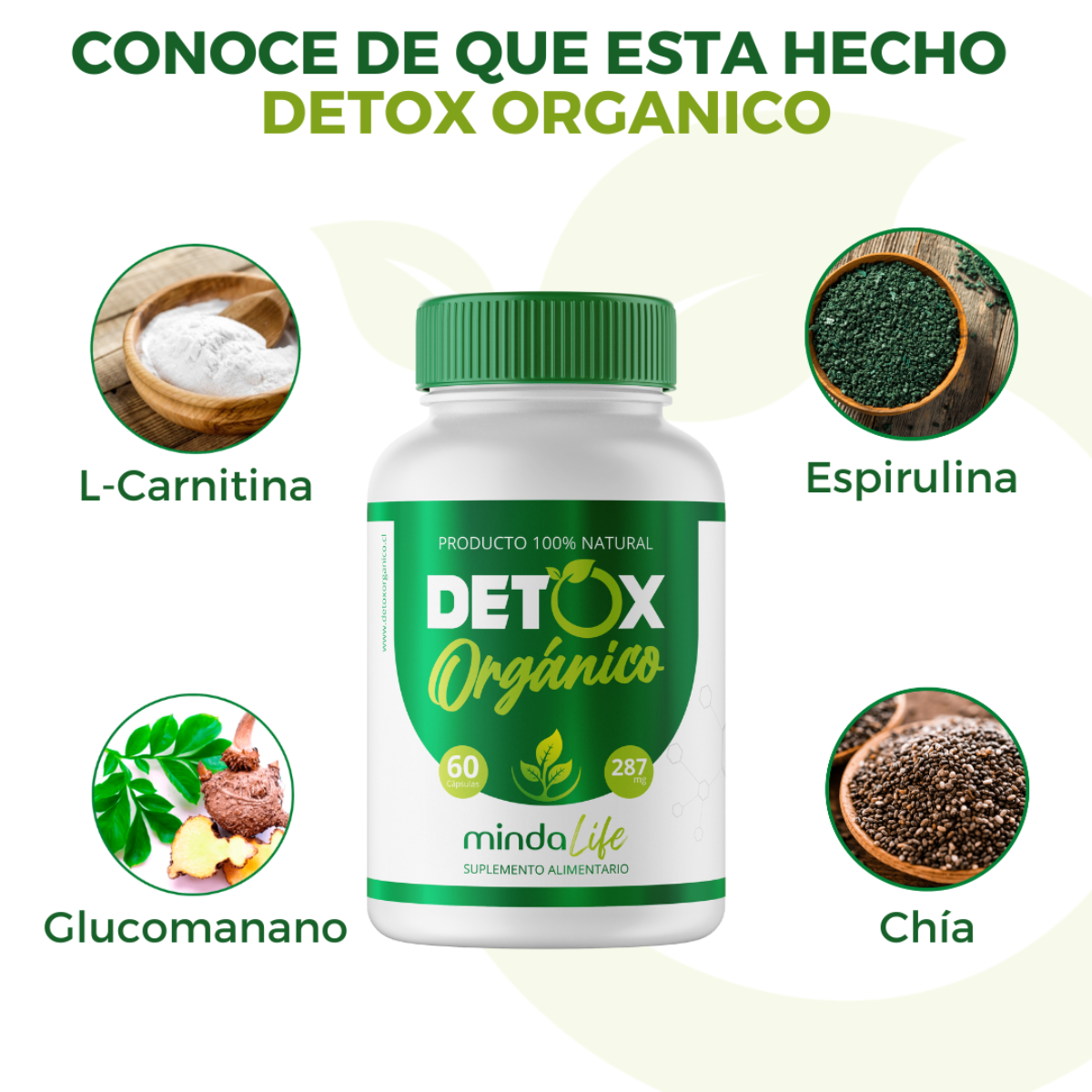 Detox Orgánico™ | Activa tu Metabolismo y Reduce la Hinchazón